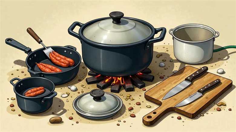 What cooking equipment do I need for family camping?