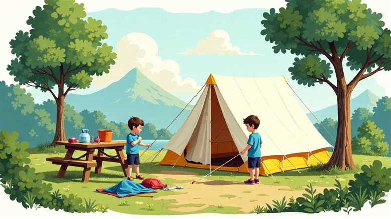 How do I ensure camping safety for my family?