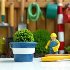 What tools are essential for garden maintenance?