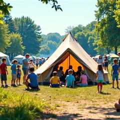 What family friendly camping events are available?