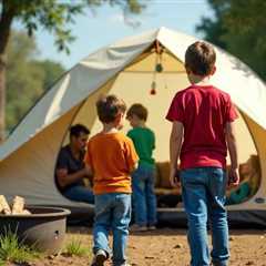 What challenges can we do as a family while camping?